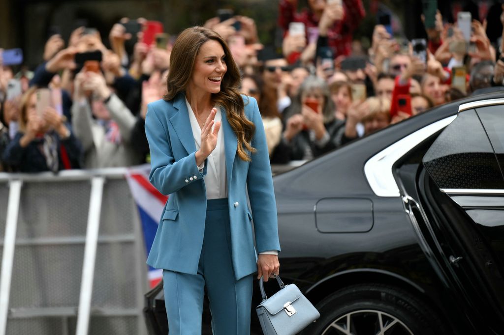 Kate Middleton aterriza en Reggio Emilia