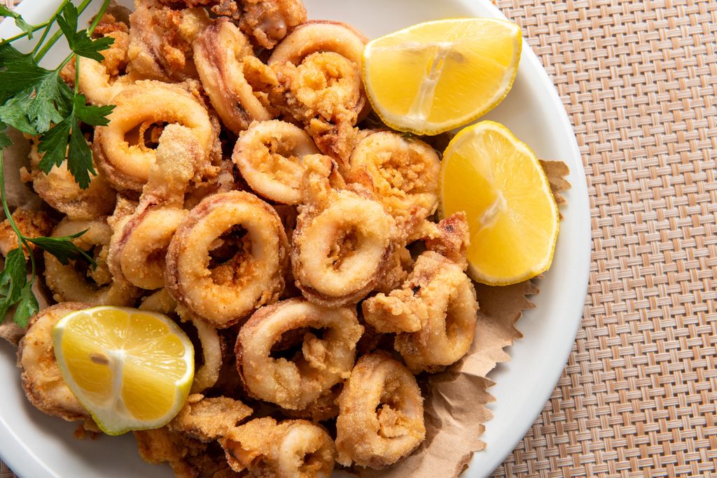 Rabas de calamar