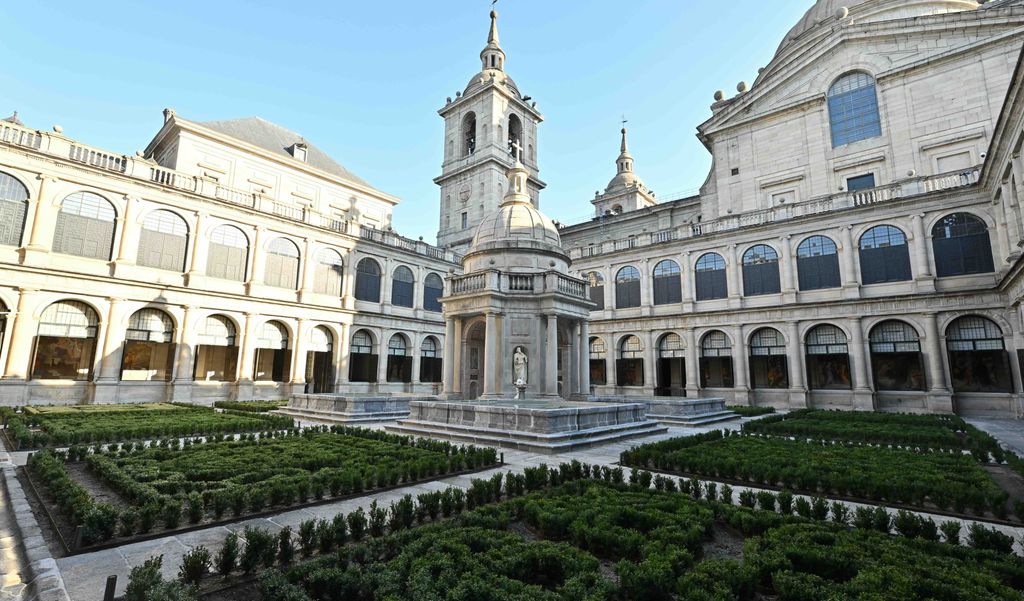 Patio de los Evangelistas. Real Monasterio de San Lorenzo de El Escorial