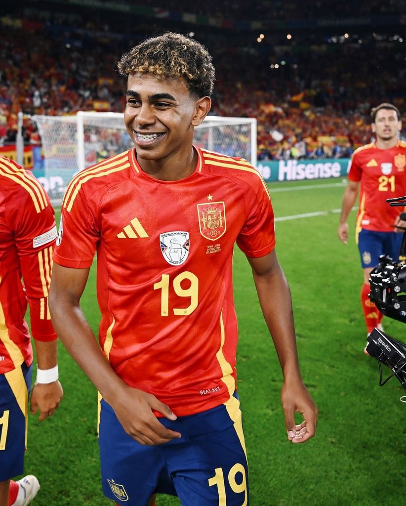 Lamine Yamal es la sensación en el equipo español que juega la Eurocopa