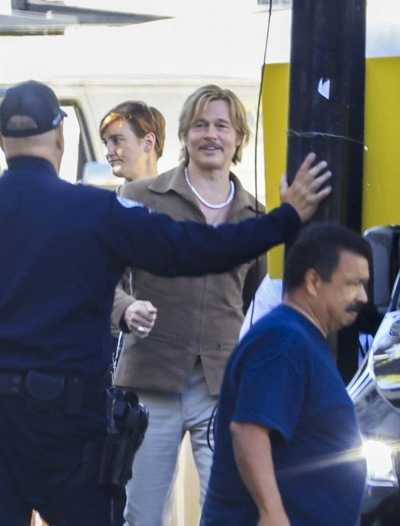 Brad Pitt regresó al set de 'Once Upon a Time in Hollywood', apenas unos días después del fallecimiento de su madre, Jane Pitt.