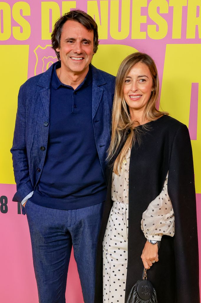 Ion Aramendi con su mujer, María Amores
