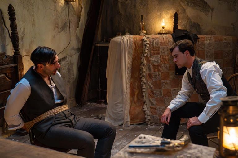 No fue sencillo mantener un episodio de una hora con dos personajes en un solo decorado