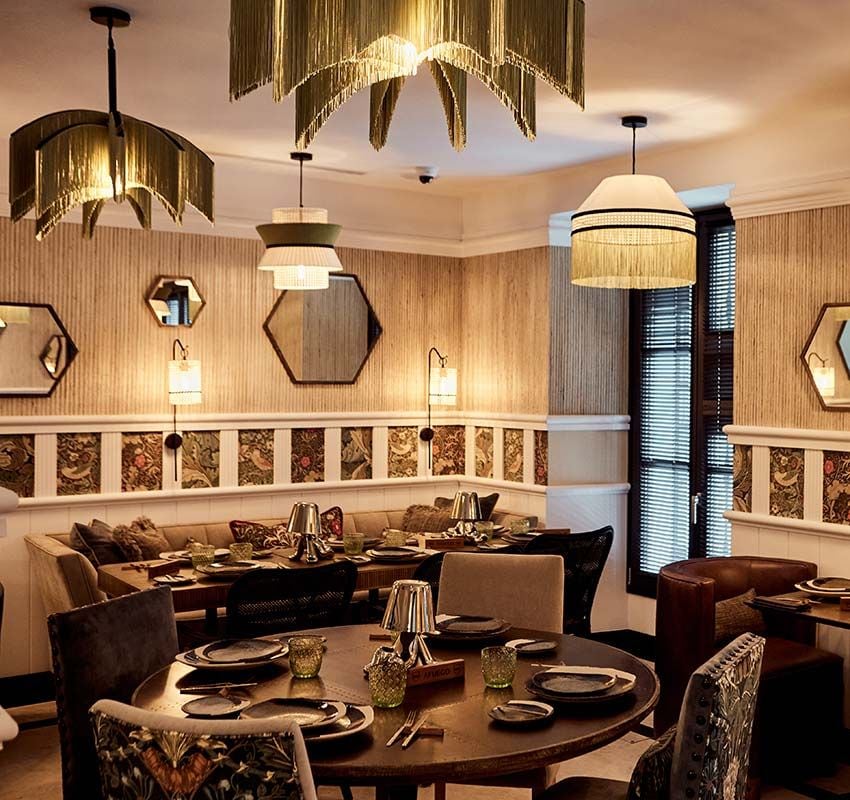 Restaurante A Fuego en el casco histórico de Marbella