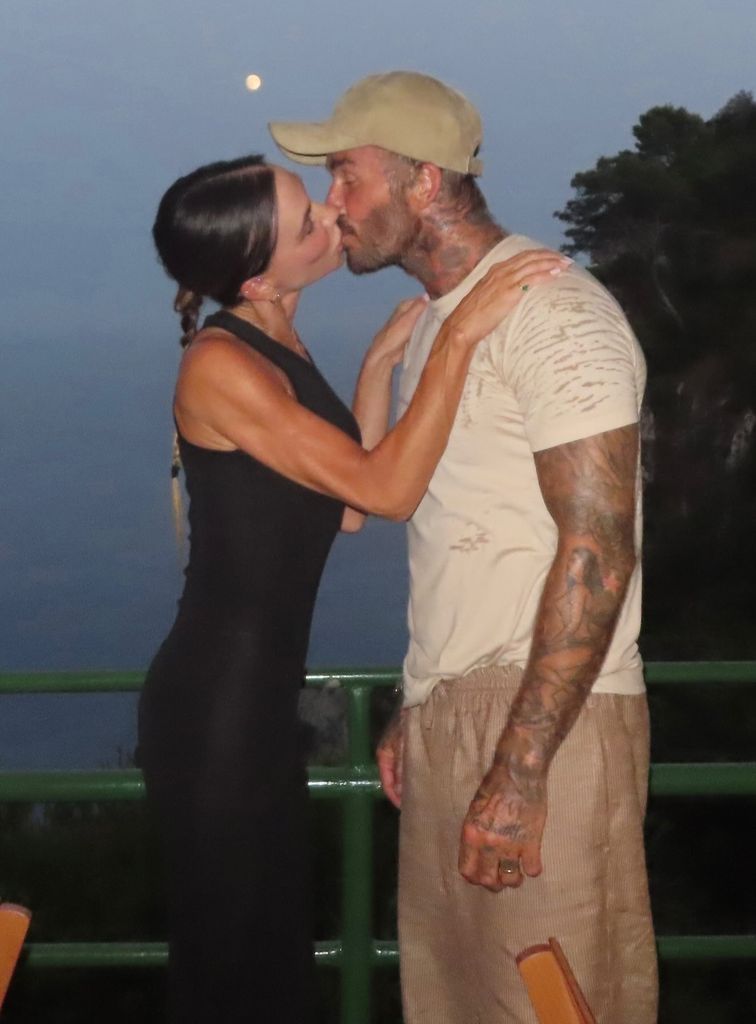 "Te amo David",  ponía Victoria junto a las fotografías