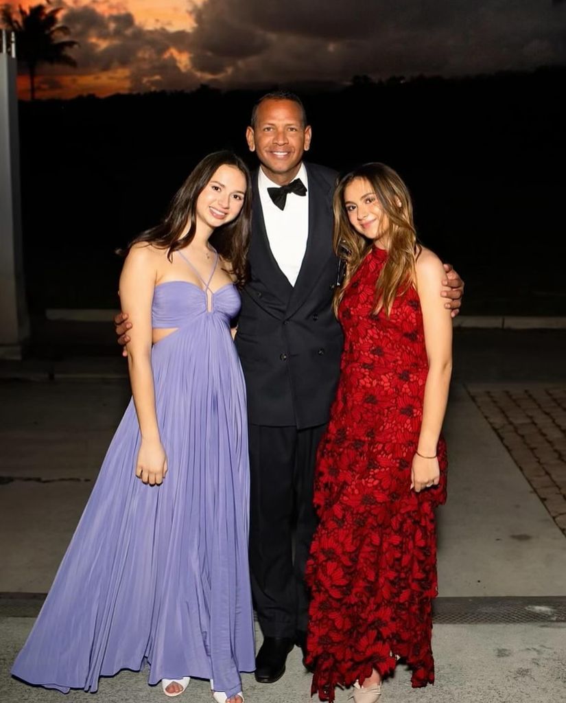 Para Alex Rodríguez, sus hijas Natasha y Ella son sus mayores tesoros.