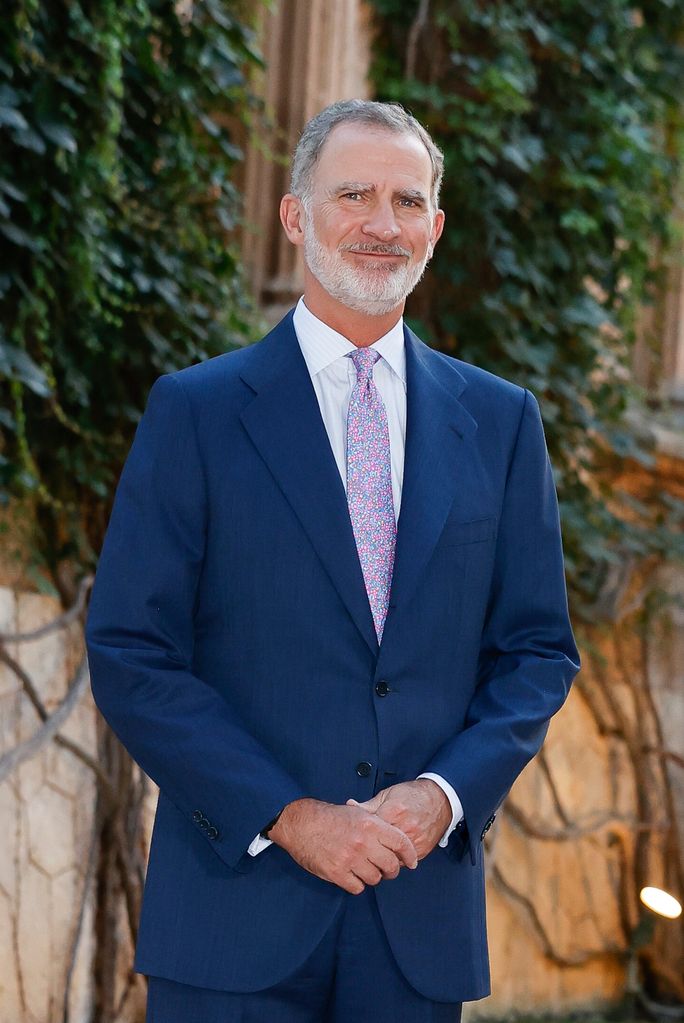 Felipe VI en la recepción de Marivent
