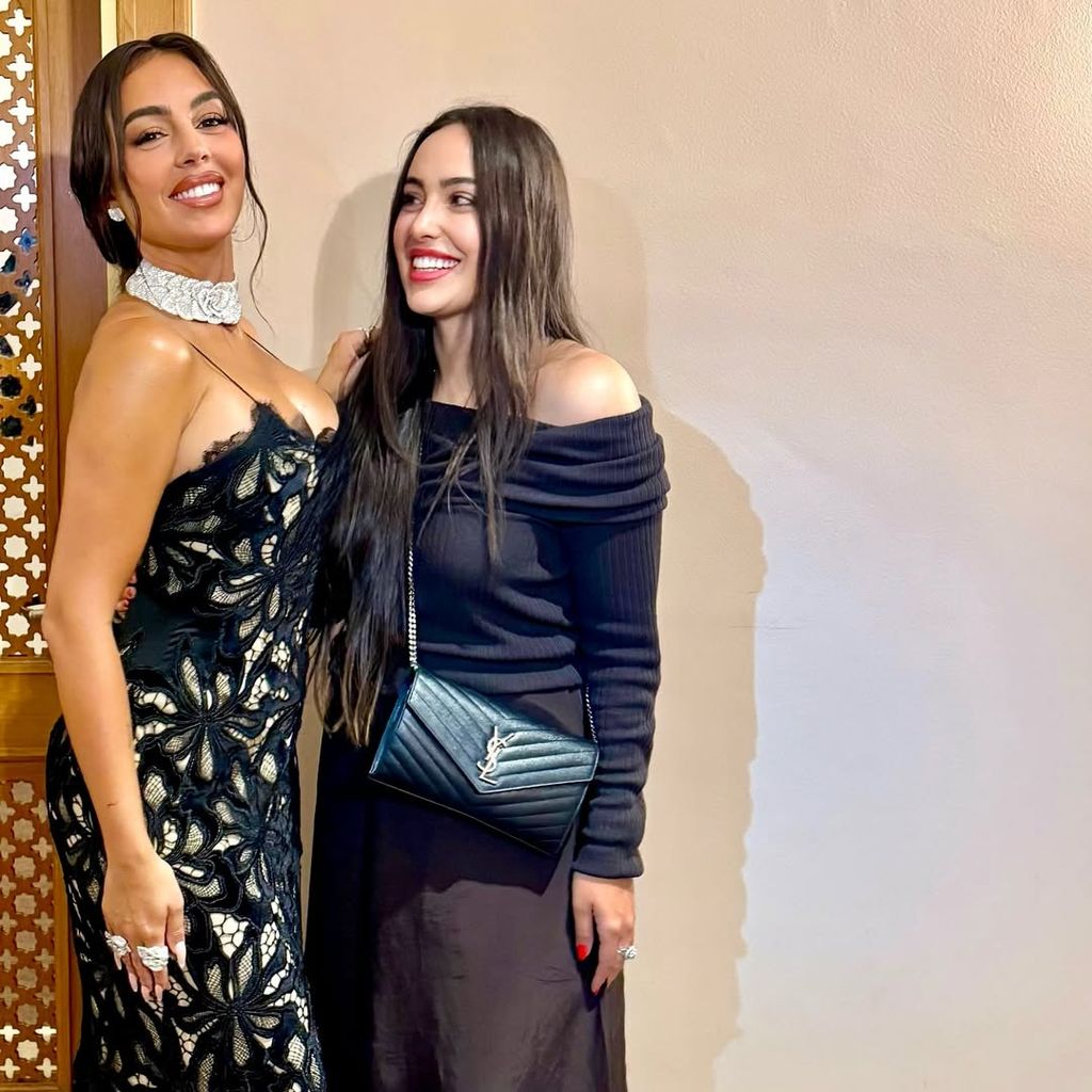 Georgina Rodríguez con su hermana Ivana