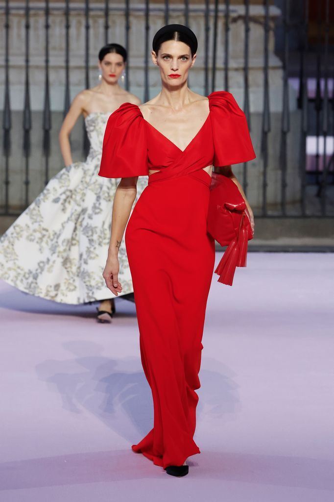 Carolina Herrera desfila en Madrid
