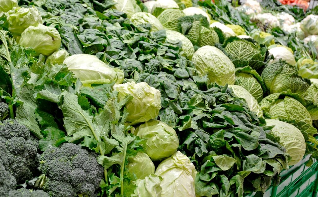 Verduras de invierno.