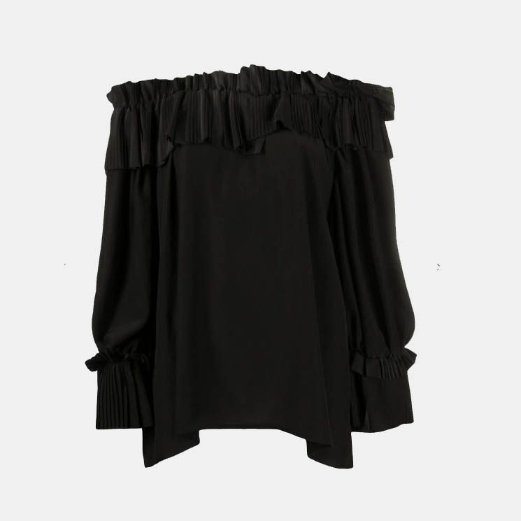 blusa negra parosh
