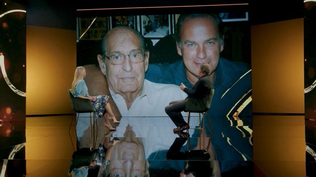 Bertín Osborne con su padre