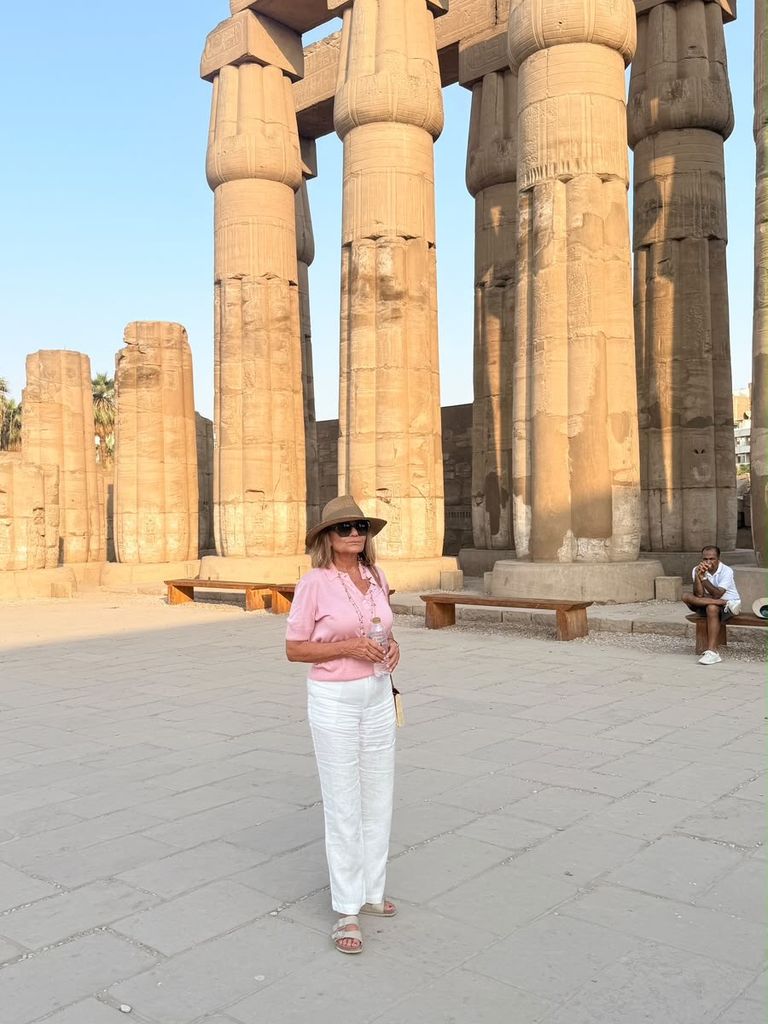 Cari Lapique en Egipto