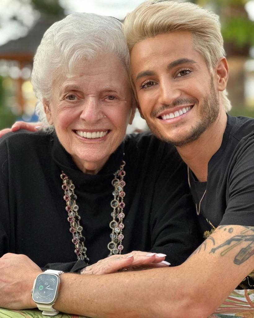 Frankie Grande compartió un mensaje para su abuela, Marjorie 