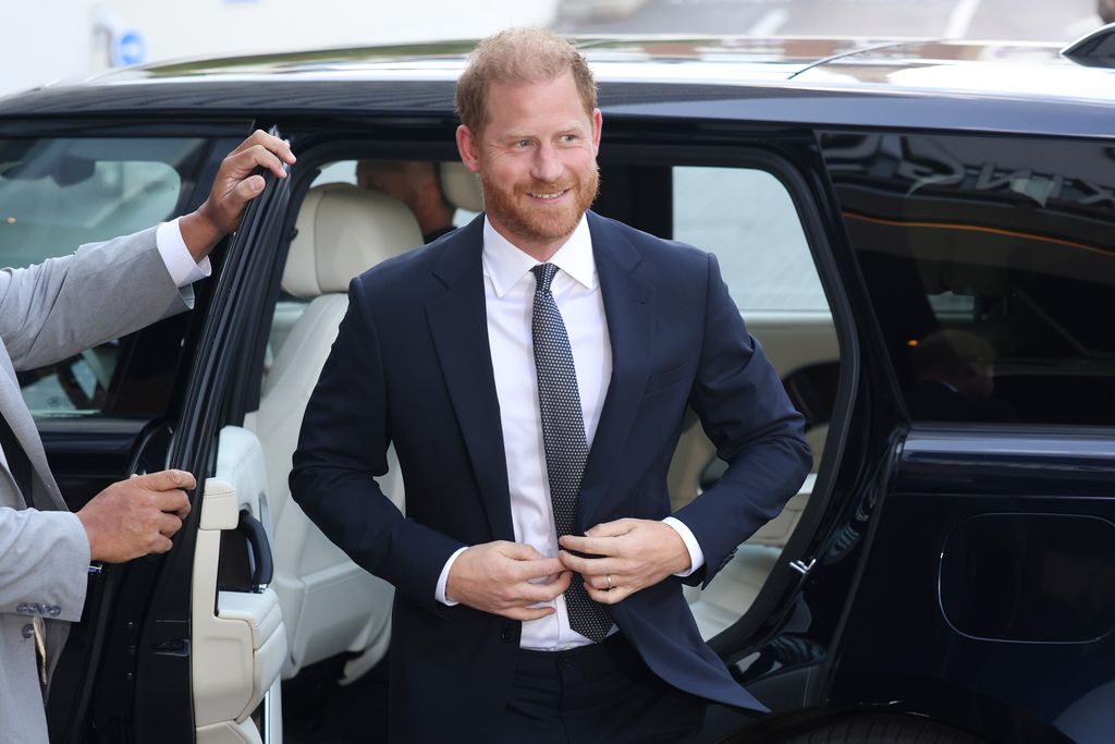 El príncipe Harry llega a los Premios WellChild 2025