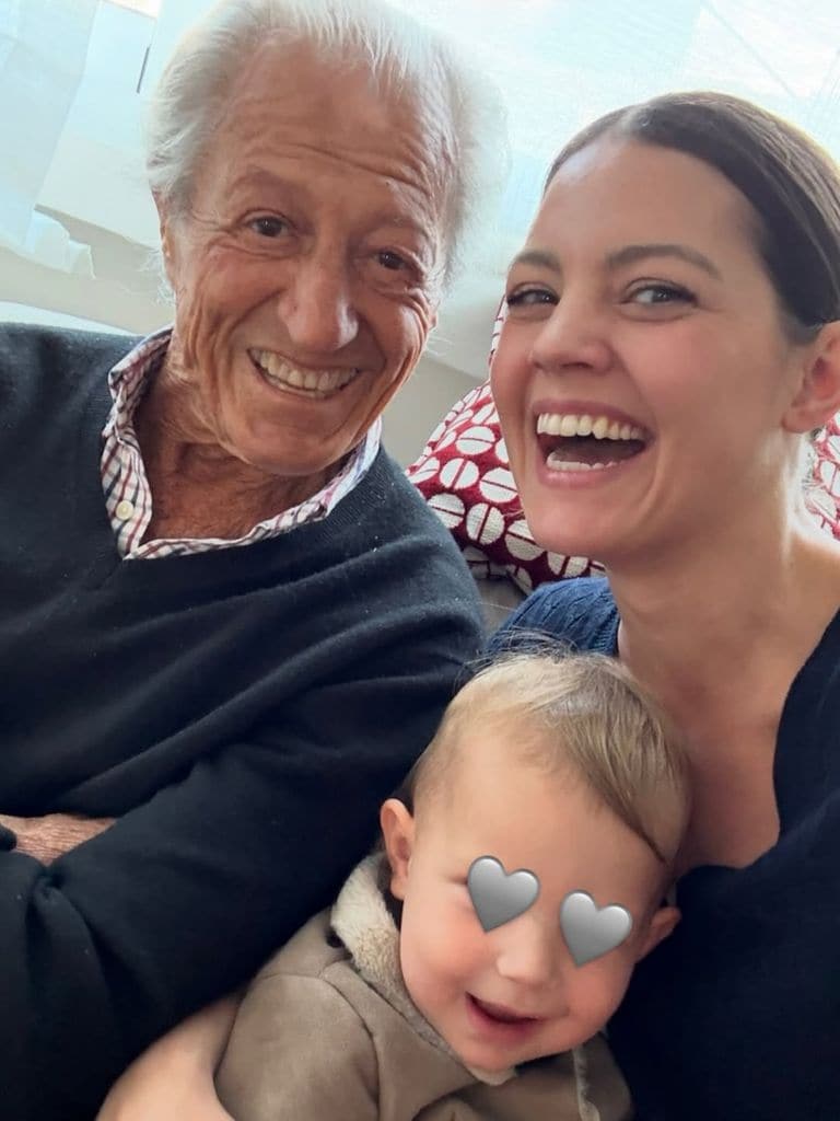 El bonito homenaje de Isabelle Junot a su padre, fallecido hace una semana