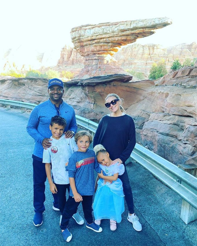 Los hijos de Alfonso Ribeiro y su actual mujer