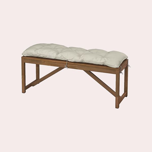  Banco con Cojín NÄMMARÖ de IKEA