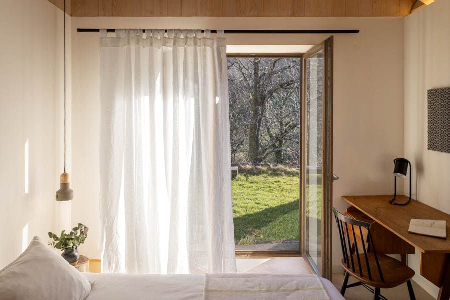 Dormitorio acogedor en una casa de campo