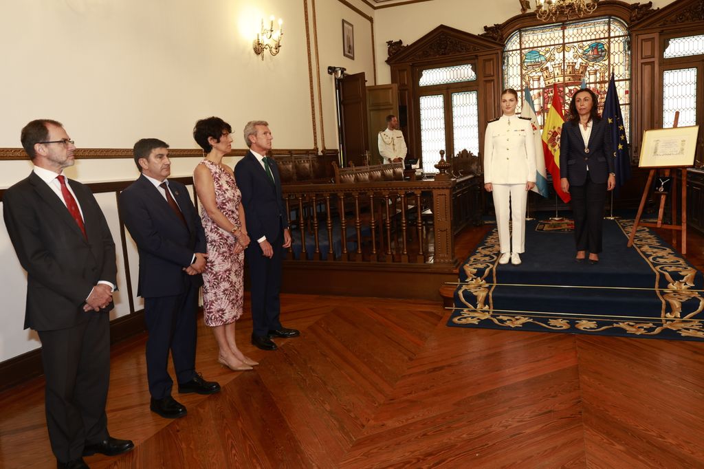 La princesa Leonor es nombrada hija adoptiva de Marín 