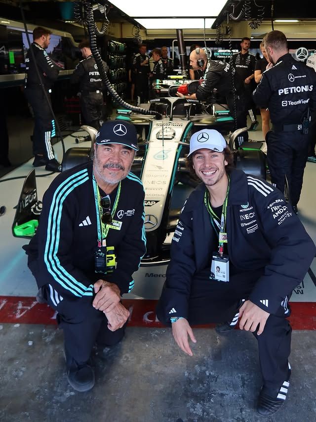 Juanpa Zurita en el Gran Premio de México