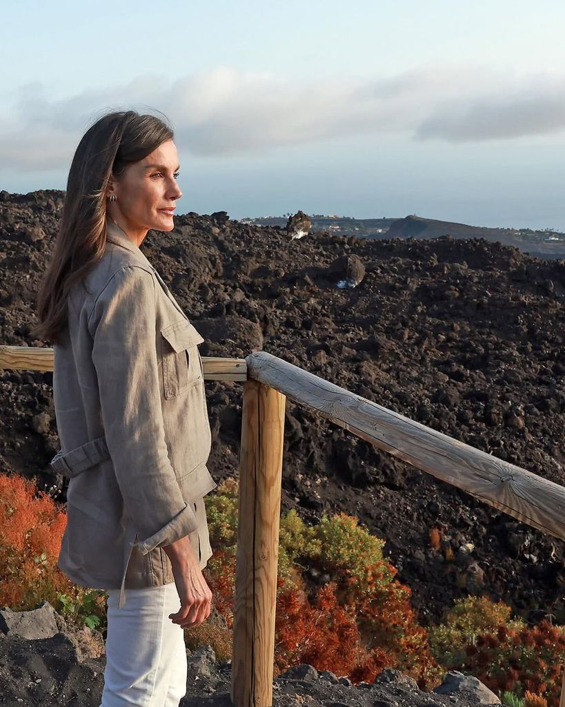  La Reina Letizia en La Palma