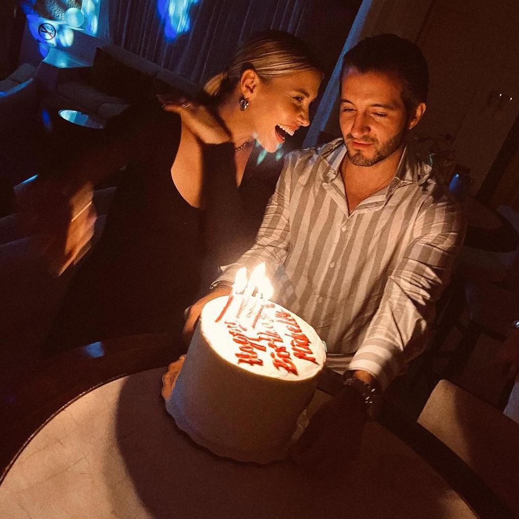 Michelle Salas y Danilo Díaz