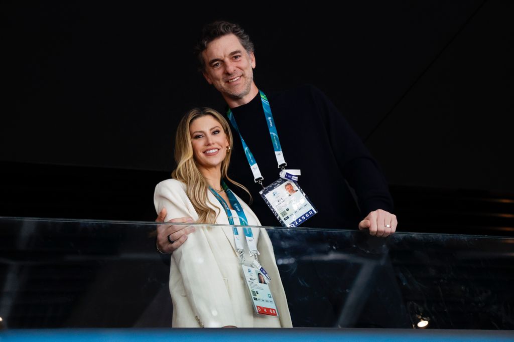 Pau Gasol y su mujer, Catherine McDonnell, en una imagen de archivo