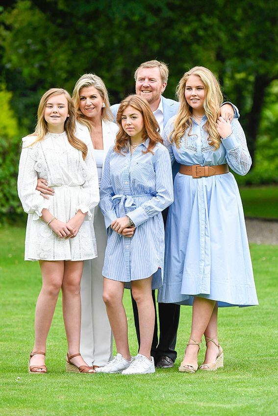 Máxima de Holanda y la Familia Real
