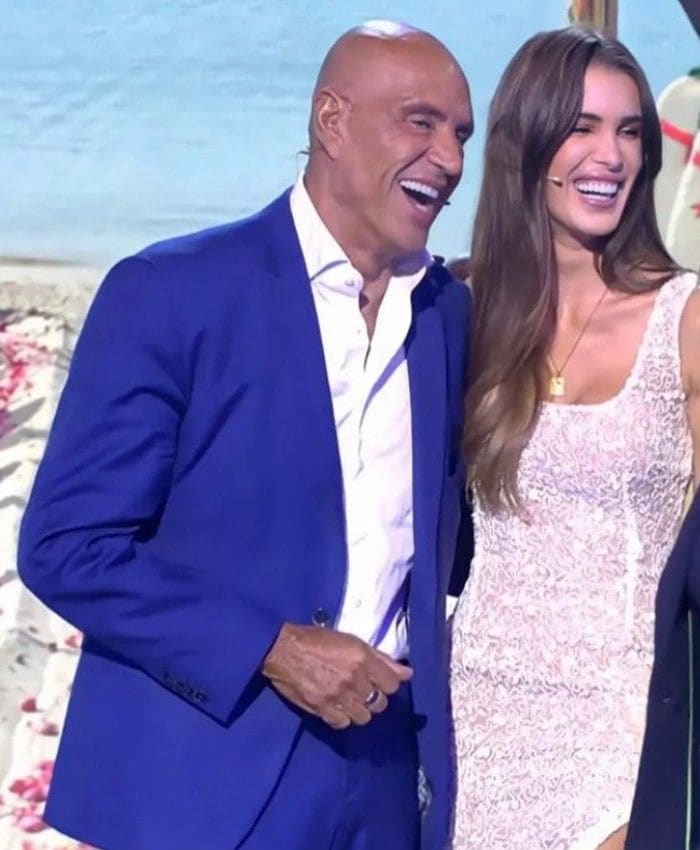 Kiko Matamoros y Marta al salir de 'Supervivientes'