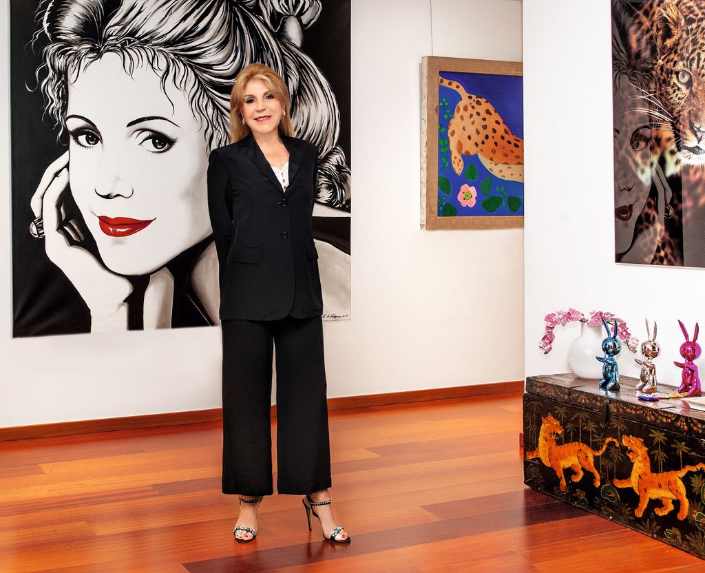 La Baronesa Thyssen posa para ¡Hola!