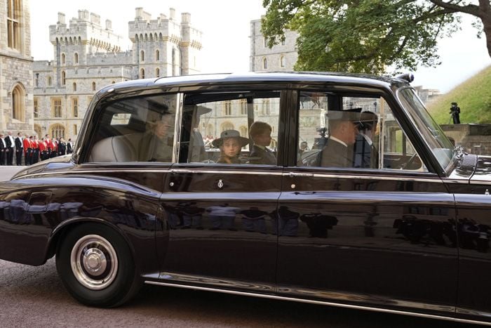 Charlotte de Gales en el Castillo de Windsor