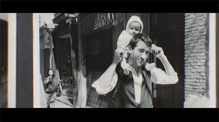 José Sacristán con su hijo