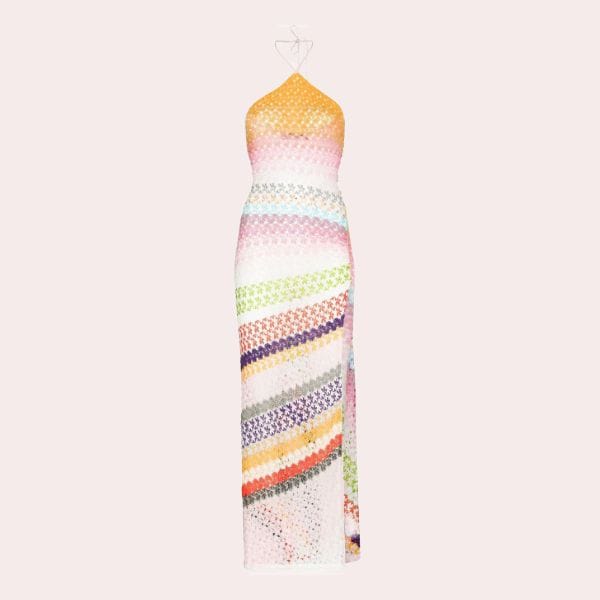 vestido playa missoni