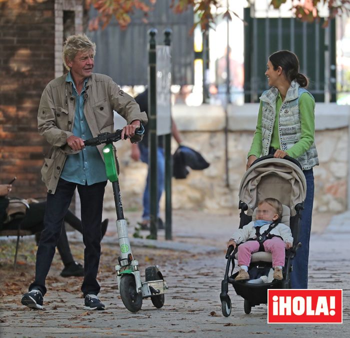 Ernesto de Hannover con su familia en El Retiro
