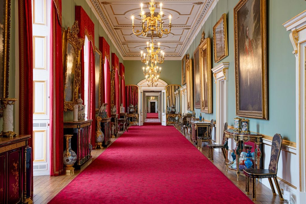 Ala este del Palacio de Buckingham, corredor principal, Londres