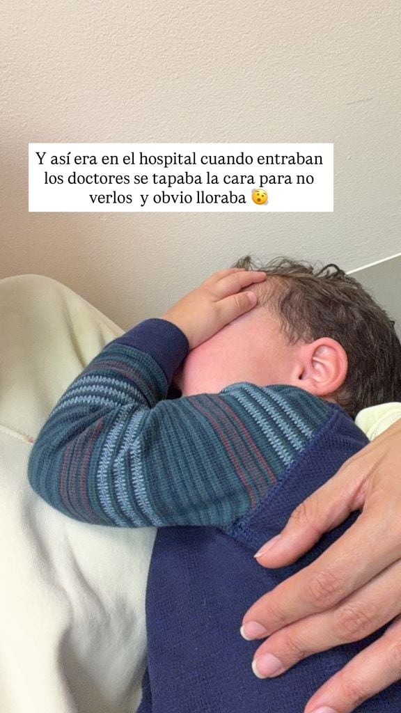 Daniela Ospina compartió cómo se comportó su hijo durante la consulta