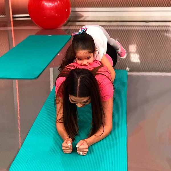 Ana Patricia Gámez y su hija