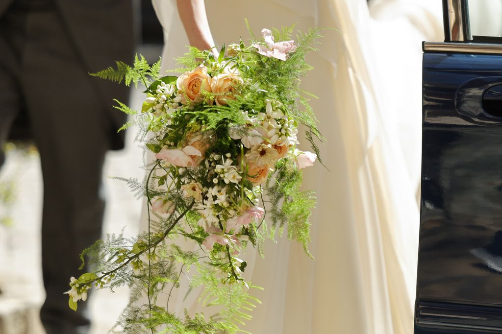 Detalles del ramo de la novia