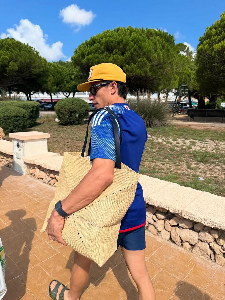 Marc Márquez, en Menorca
