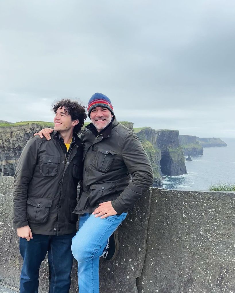 Eduardo Santamarina y su hijo Eduardo