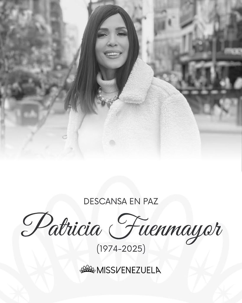 La organización de Miss Venezuela ha despedido a Patricia Fuenmayor con un lindo homenaje.