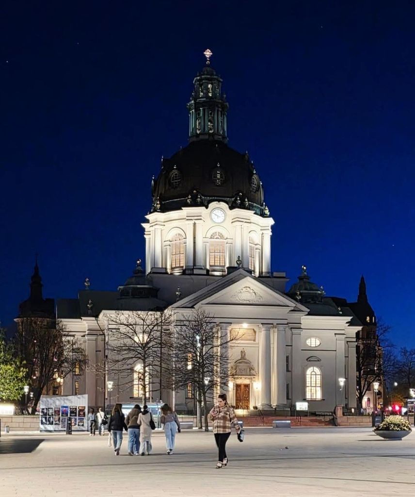 Gustav Vasa Kyrka, una d las iglesias más grandes de Estocolmo.