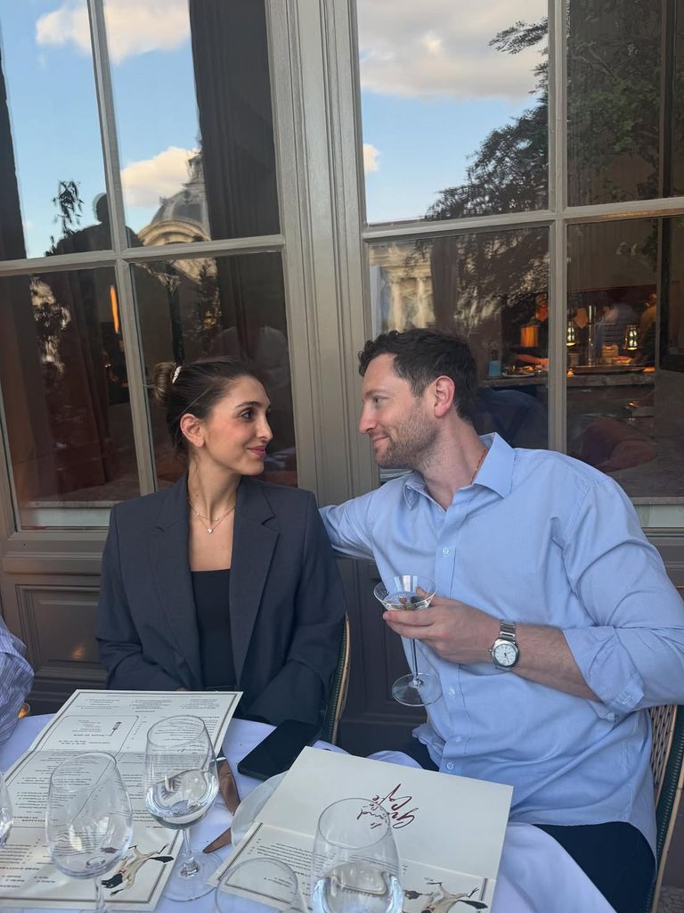 Iman Pahlavi en París con motivo de su boda