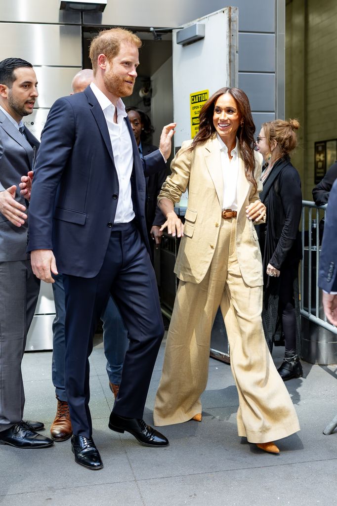 El príncipe Harry y Meghan Markle, captados en Nueva York