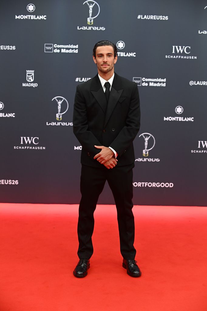 Lorenzo Musetti  durante la gala de entrega de los Laureus World Sports Awards 2026