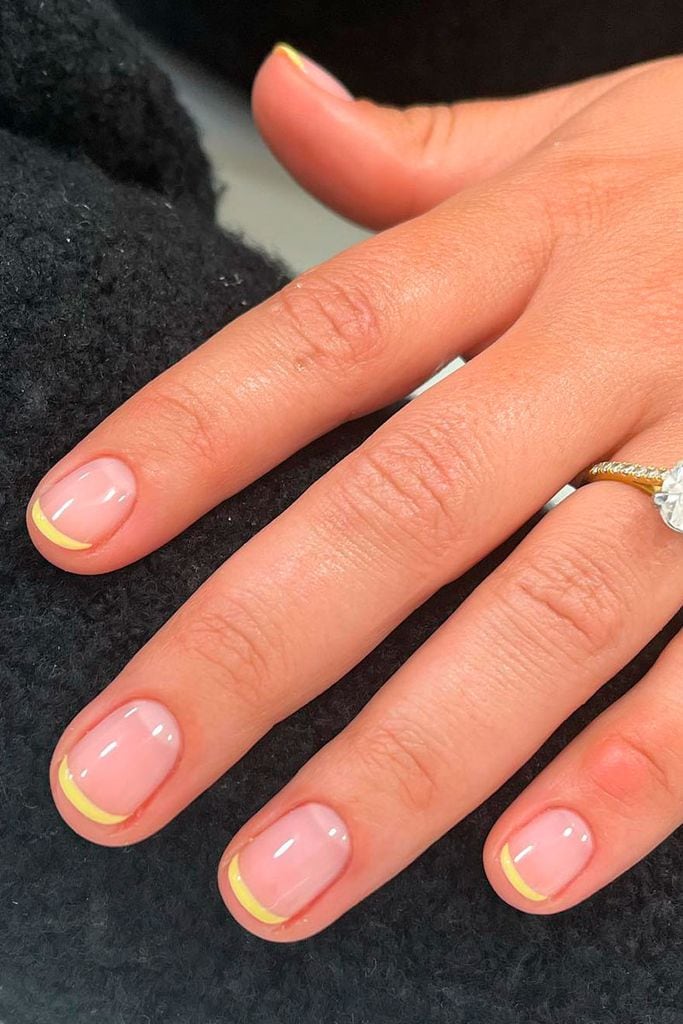 manicura francesa