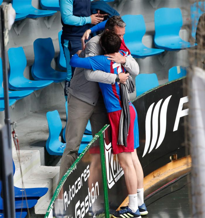 Iñaki Urdangarin y su hijo Pablo