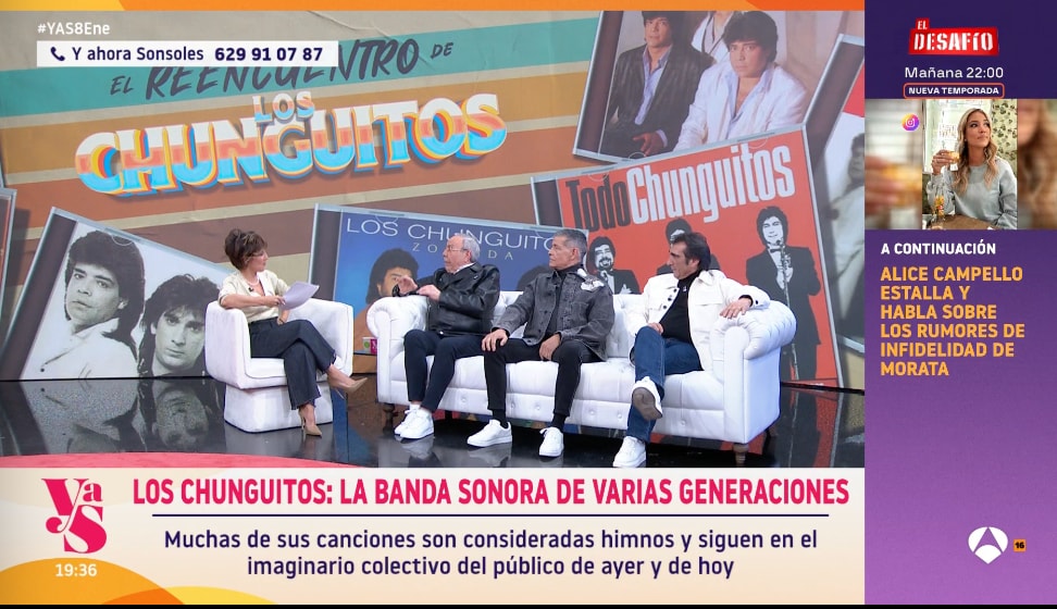 Los Chunguitos, en 'Y ahora Sonsoles'