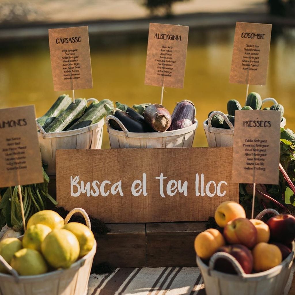 Seating plan frutas y verduras mercado